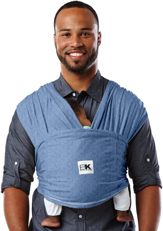 Baby K'tan Cotton Denim Baby Carrier (Small)