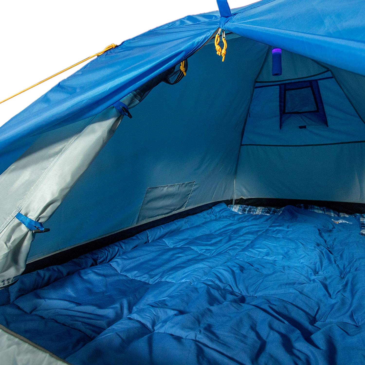 Regatta ZeeFest 2 Man Festival Tent, Blue, 2-person - Image 2