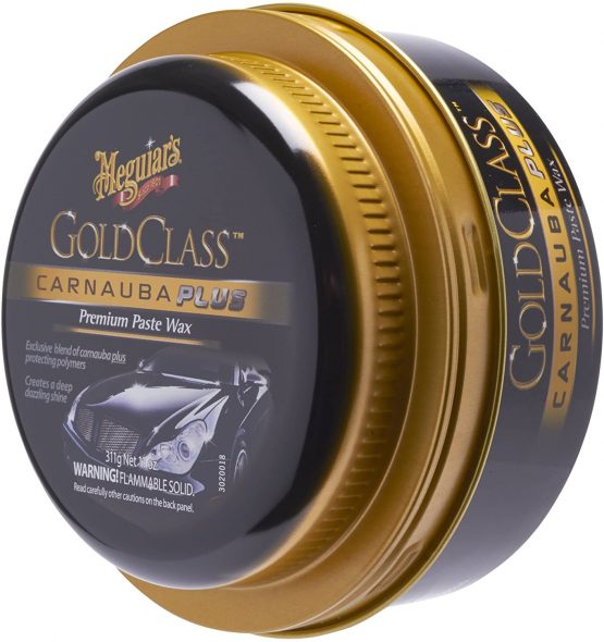 Meguiar's GOLD GLASS CARNAUBA + PREMIUM CAR WAX PASTE / CREATES BRILLIANT  SHINE