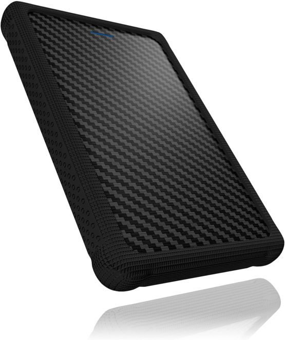 ICY BOX Icybox IB-223U3a-B - External Enclosure for 2.5-Inch SATA HDD/SSD with USB 3.0 Interface and Silicone Protection Sleeve - Image 3
