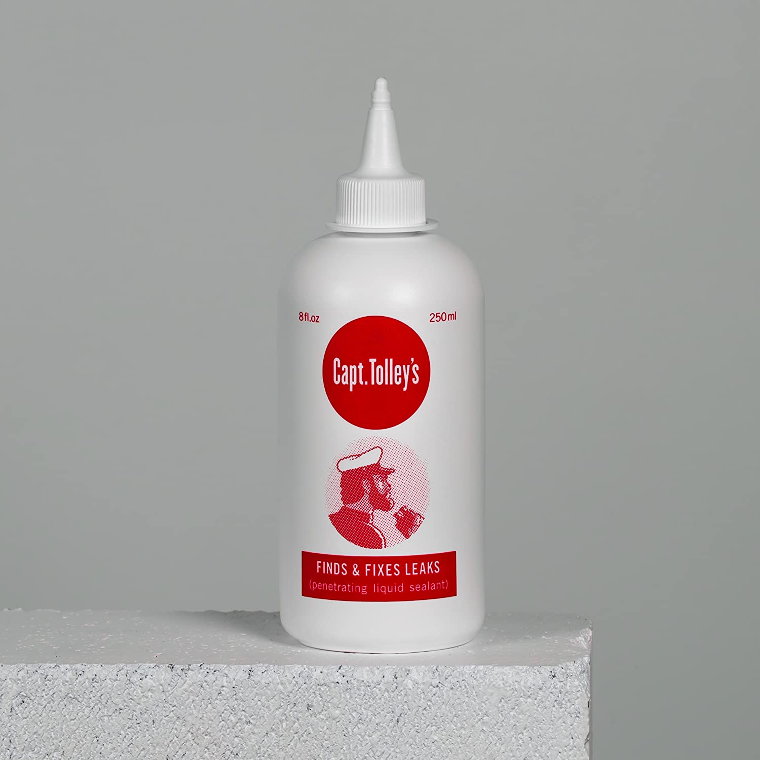 Captain Tolley's Creeping Crack Cure (Leak/Crack Sealer) 250ml, White and Dries Clear - Image 2