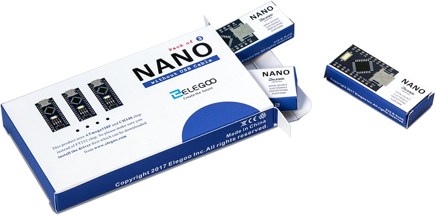 ELEGOO Nano Board 340/ATmega Nano328P compatible with offical Nano ...