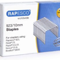 Rapesco 1237 Staples - 923/10mm (Box of 1,000)