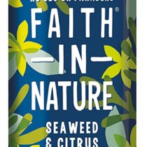 Faith In Nature Natural Seaweed and Citrus Tree Body Wash, Detoxifying, Vegan and Cruelty Free, No SLS or Parabens, 400 ml