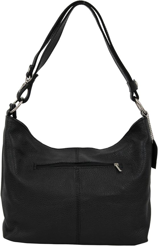 AMBRA Moda Women's Leather Handbag/Shoulder Bag/Cross-Body Hobo Bag, GL005
