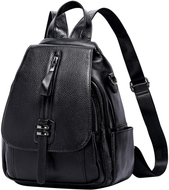 ALTOSY Leather Backpack Purse Women Convertible Shoulder Bag Portable Knapsack Fashion Daypack - Image 2