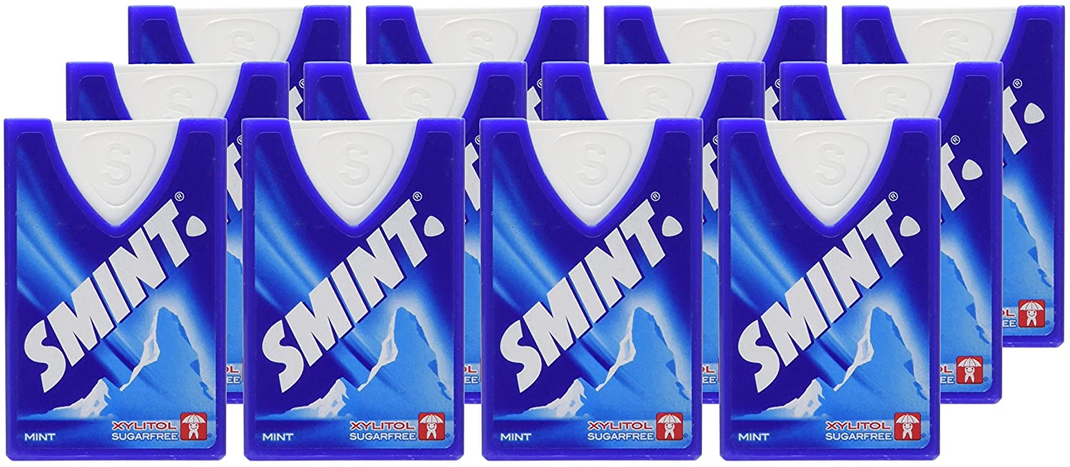 Smints Mint 0.11 pounds (box of 12), White, 8 g (Pack of 12) - Image 3