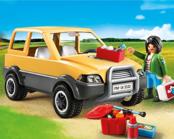 Playmobil 5532 City Life Vet with Car - Image 2