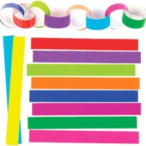 Baker Ross EX634 Coloured Paper Chains (Pack of 300), Assorted