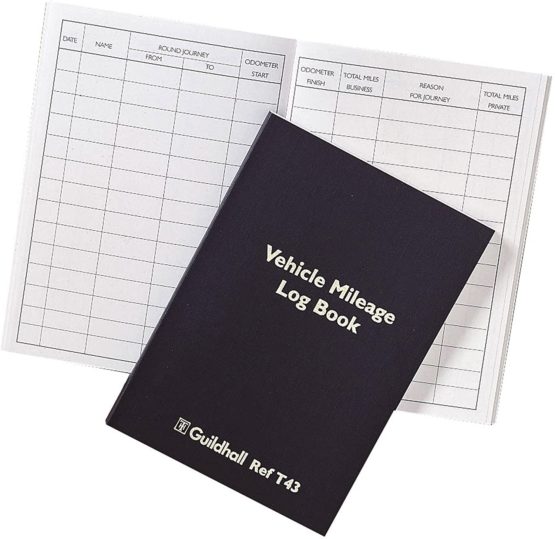 Exacompta Guildhall Vehicle Mileage Log Book - Image 2