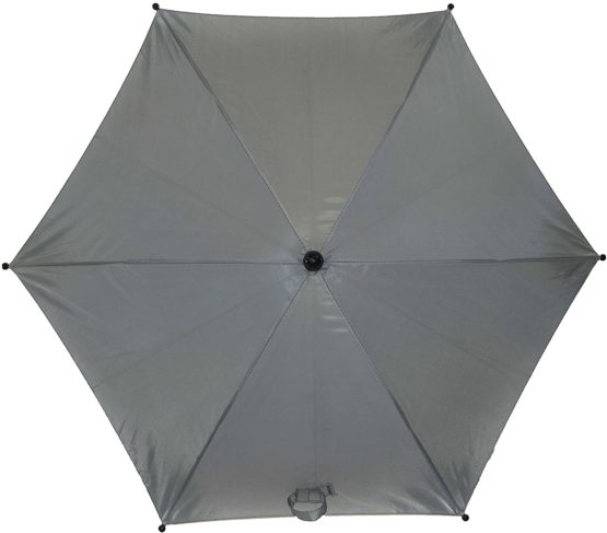 Baby Parasol Compatible with Joie Aire Plus Twin Brisk Chrome Kixx Grey - Image 2