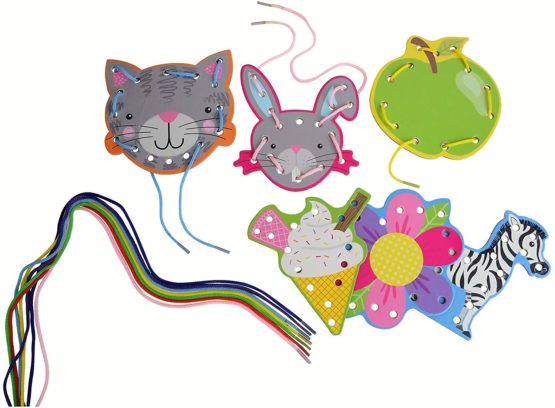 Barney & Buddy BA020 Alphabet Lacing Card Set - Image 2
