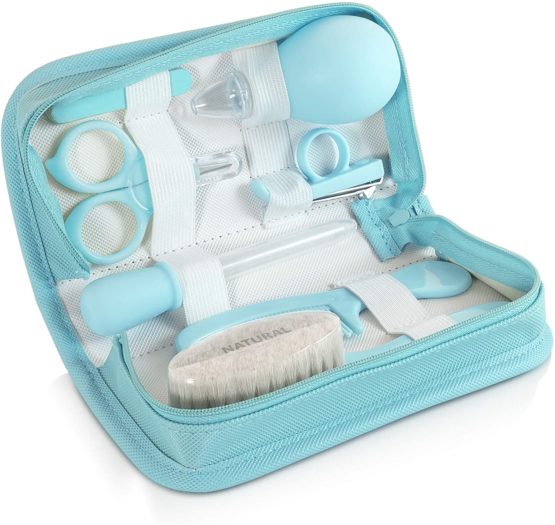 Miniland Complete Home and Travel Baby Care Kit, Blue - Image 3