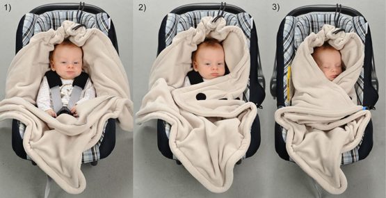 Hoppediz Fleece Blanket (Anthrazite) - Image 2