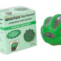 Hand exerciser - finger strengthener Cando Digi-Squeeze, green (medium)