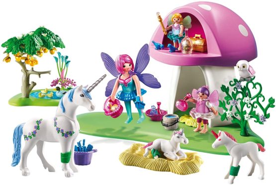 Playmobil 6055 Fairies with Toadstool House - Image 3
