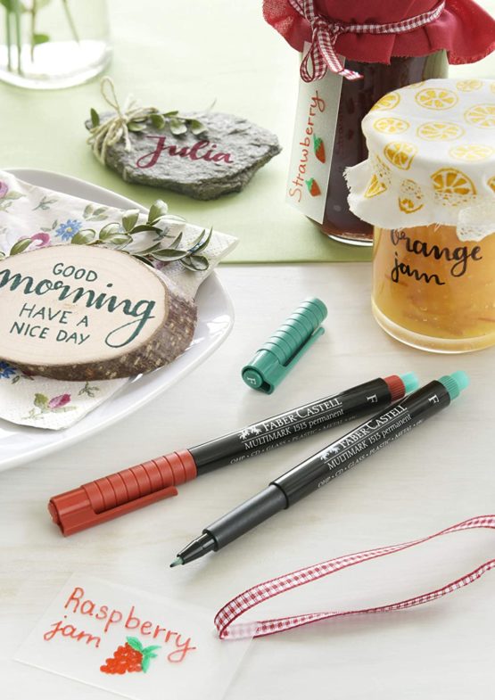 Faber Castell 152399 Permanent Marker - Black - Image 3