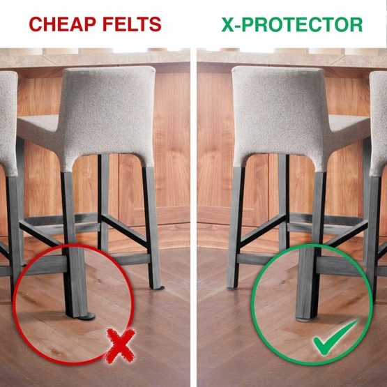 Furniture Felt Pads X-PROTECTOR 181 pcs – Floor Protectors Felt Pads – Premium Felt Furniture Pads – Floor Protector Pads for Furniture Feet. Protect Your Wood Floors! - Image 3