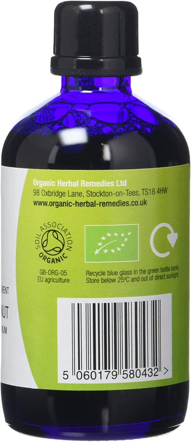 Organic Herbal Remedies 100ml Horse Chestnut Tincture, Blue Bottle, 100 ml (Pack of 1) - Image 2