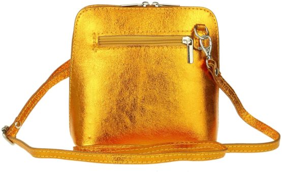 Girly HandBags Metallic Genuine Leather Cross Body Shoulder Bag - Image 3