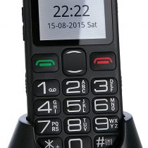TTfone Jupiter 2 Big Button Pay As You Go Easy Simple Mobile Phone for The Elderly with SOS Emergency Button (O2 BUNDLE PAYG)
