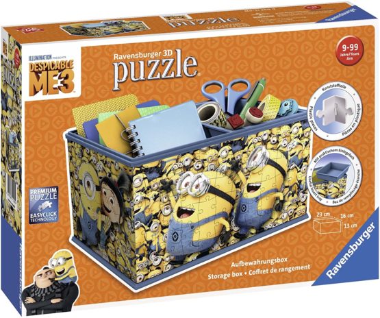 Ravensburger Despicable Me 3 Storage Box, 216pc 3D Jigsaw Puzzle - DM3 - Image 2