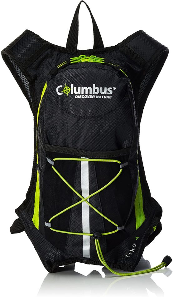 Columbus Lake 4 Backpack - Black/Green, One Size