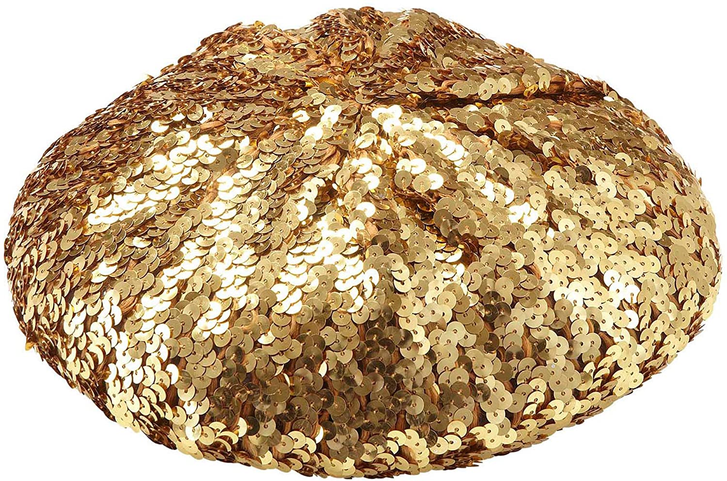 Sequin Basco - Gold Disguise Hats Caps & Headwear for Fancy Dress Costumes Accessory