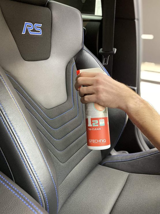 Gtechniq I2 Tri-Clean 500ml - Cleans and Protects Vehicle Upholstery from Spills, Dirt, Mess - Absorbs Odour, Kills 99.9% Bacteria, pH Neutral Cleaner - Lab Tested, Added Anti Microbial Technology - Image 3
