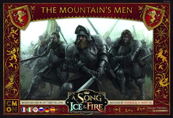 Asmodee Italia Song of Ice And Fire Mountain Men Expansion with Gorgeous Miniature, Colour, 10417