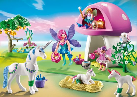 Playmobil 6055 Fairies with Toadstool House - Image 2