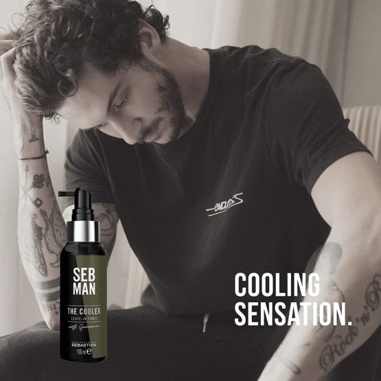 SEB MAN The Cooler Refreshing Leave-In Tonic 100 ml - Image 3