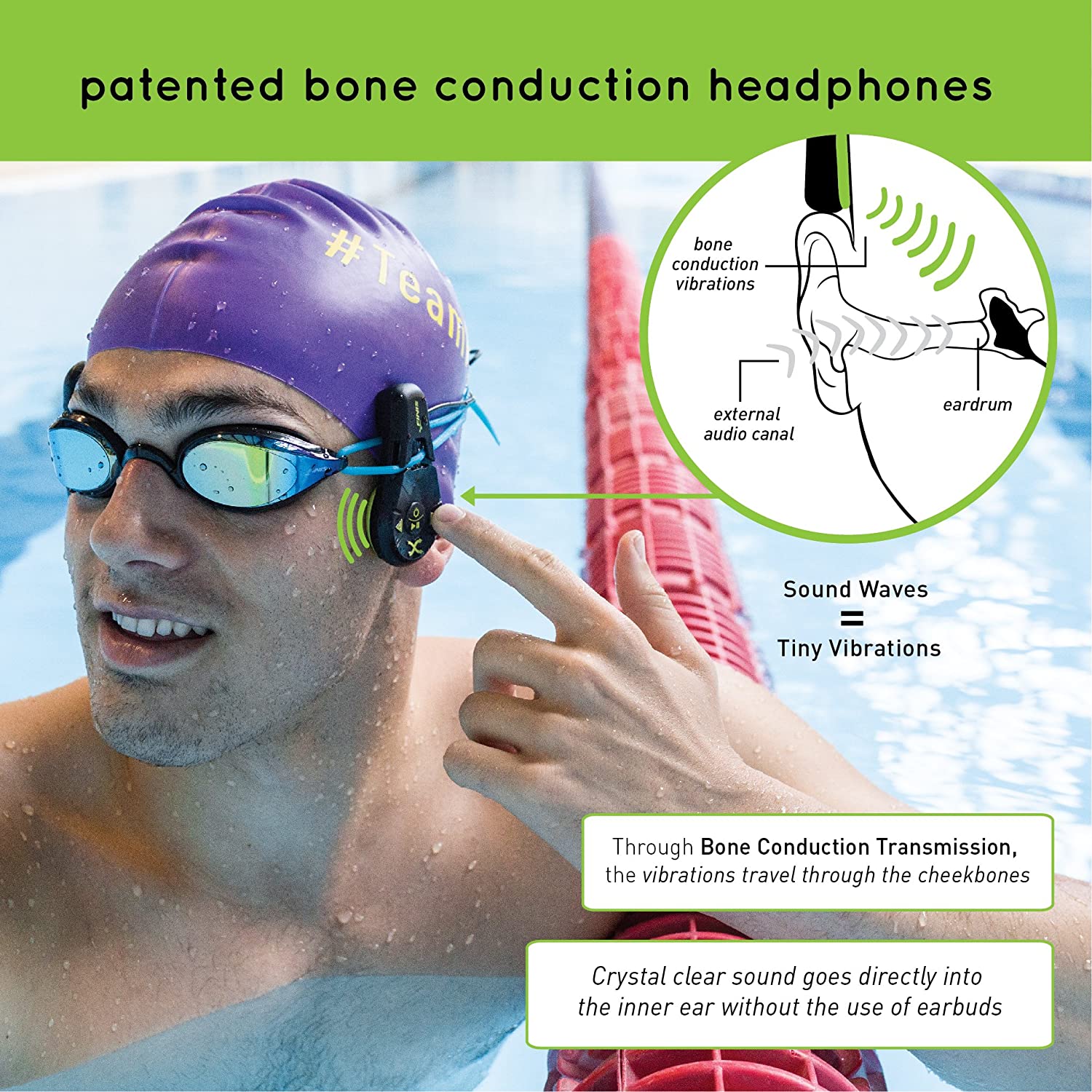 finis underwater bone conduction mp3 player