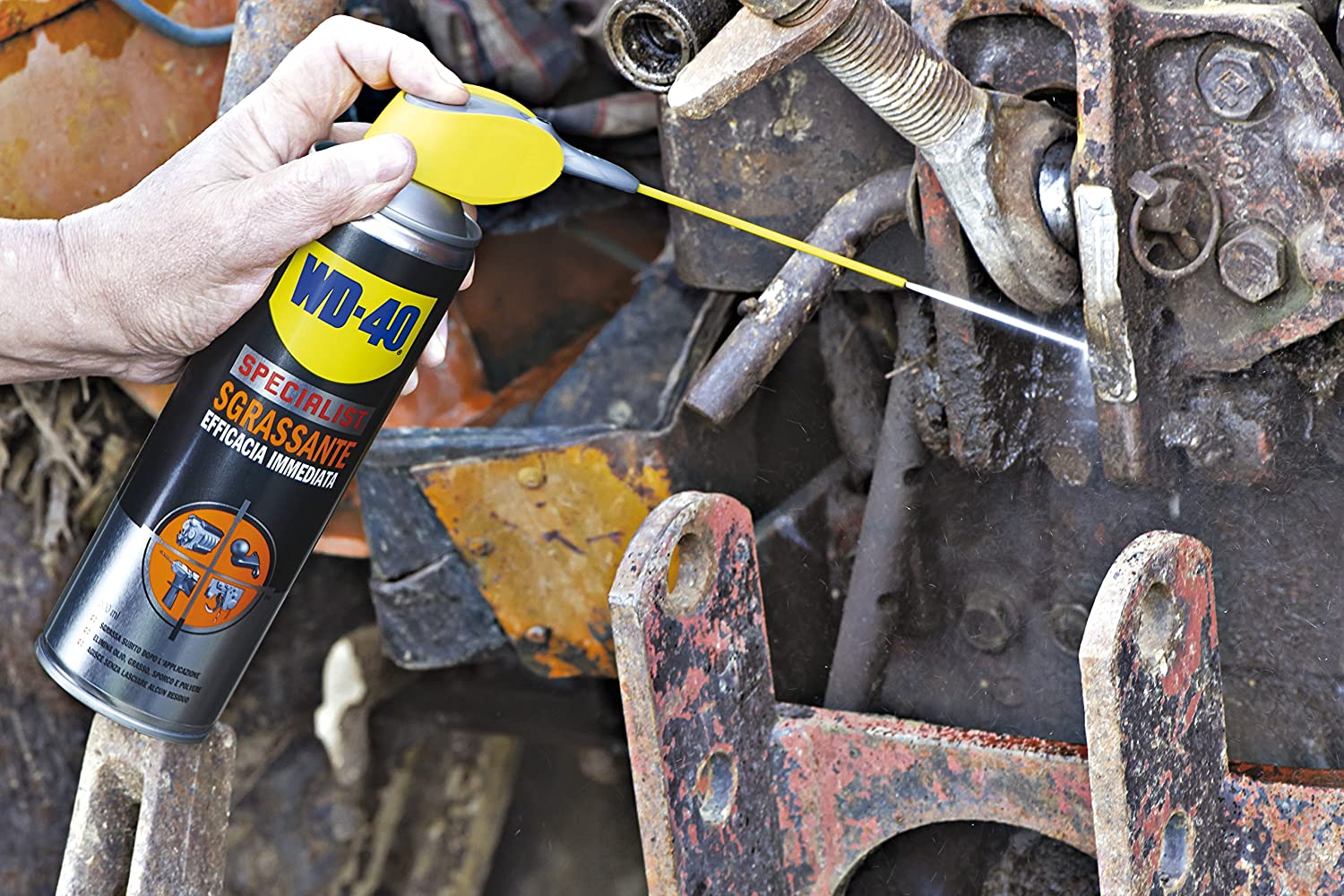 WD-40 Specialist Immediate Effect Degreaser Spray with Dual Position System, 500 ml - Image 2