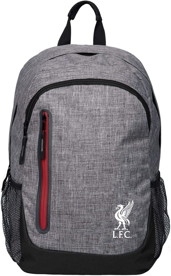 FOCO Premier League SPL Football Fan Heather Grey Backpack Rucksack School Bag