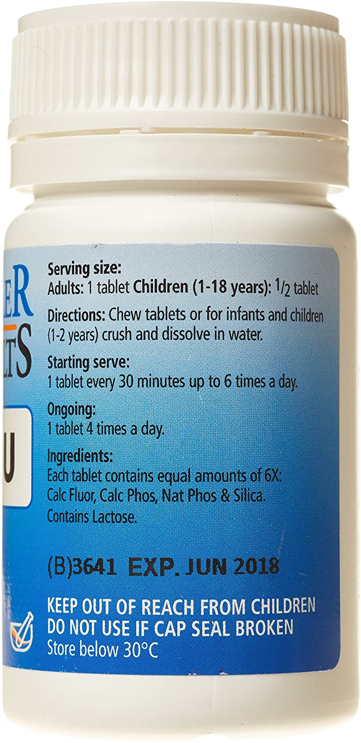 Schuessler Tissue Salts Combination U - 125 Tablets, 125 count (Pack of 1) - Image 2