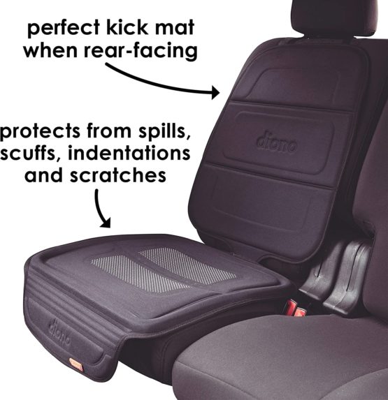 Diono Seat Guard Complete, Vehicle Seat Protector, Black - Image 4