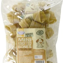 Good Boy - Mini Rawhide Knotted Bones - Dog Chews - Made From 100 Percent Natural Hide - Pack of 15 - Dog Treats Natural