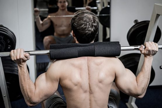 Gunsmith Fitness Next Gen Barbell Squat Pad - Support Sponge for Squats, Lunges and Hip Thrusts. Comfortable Neck & Shoulder Protection, With Securing Straps & Carry Case - Image 4