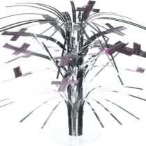 amscan International Crosses Mini Cascade Centrepiece, Pink