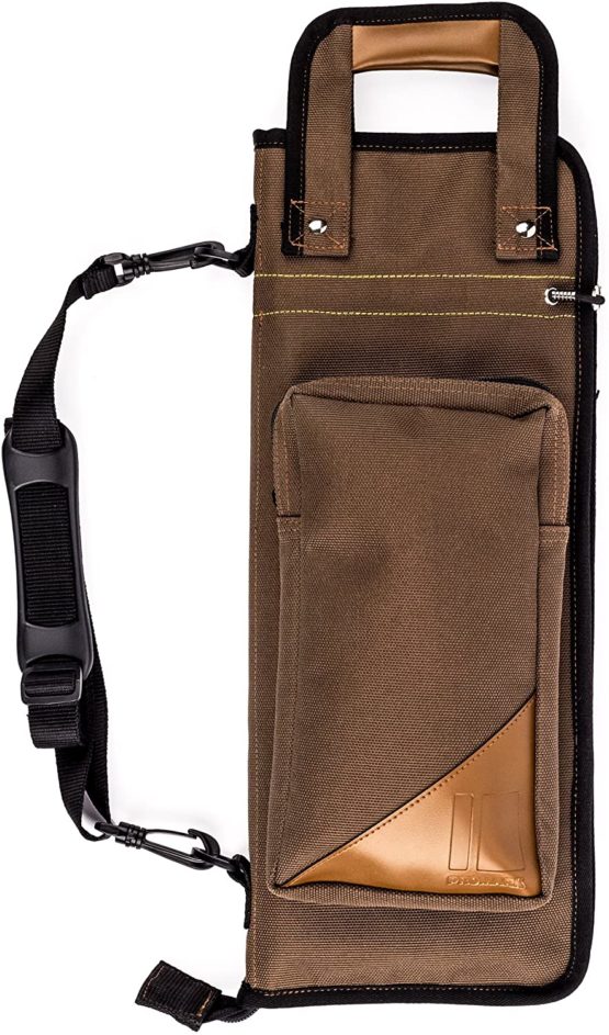 ProMark Drum Stick Bag - Transport Deluxe Drumstick Holder - Drum Sticks Holder Made from Weatherproof Ballistic Nylon and Synthetic Leather - Drumstick Bag Mounts to Tom Drum