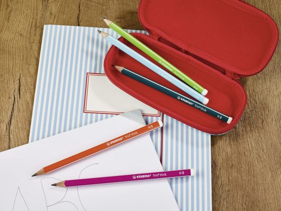 Graphite Pencil - STABILO Trio thick HB Petrol Box of 12 - Image 2