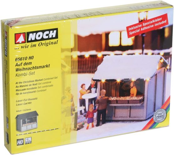 Noch 65610 Combined Set at The Christmas Market Landscape Modelling - Image 2