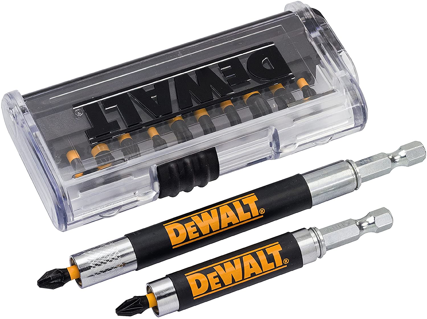 DEWALT Impact Torsion Screwdriving Set, 14 Piece, DT70512T-QZ, Yellow/Black, Variety Pack - Image 2