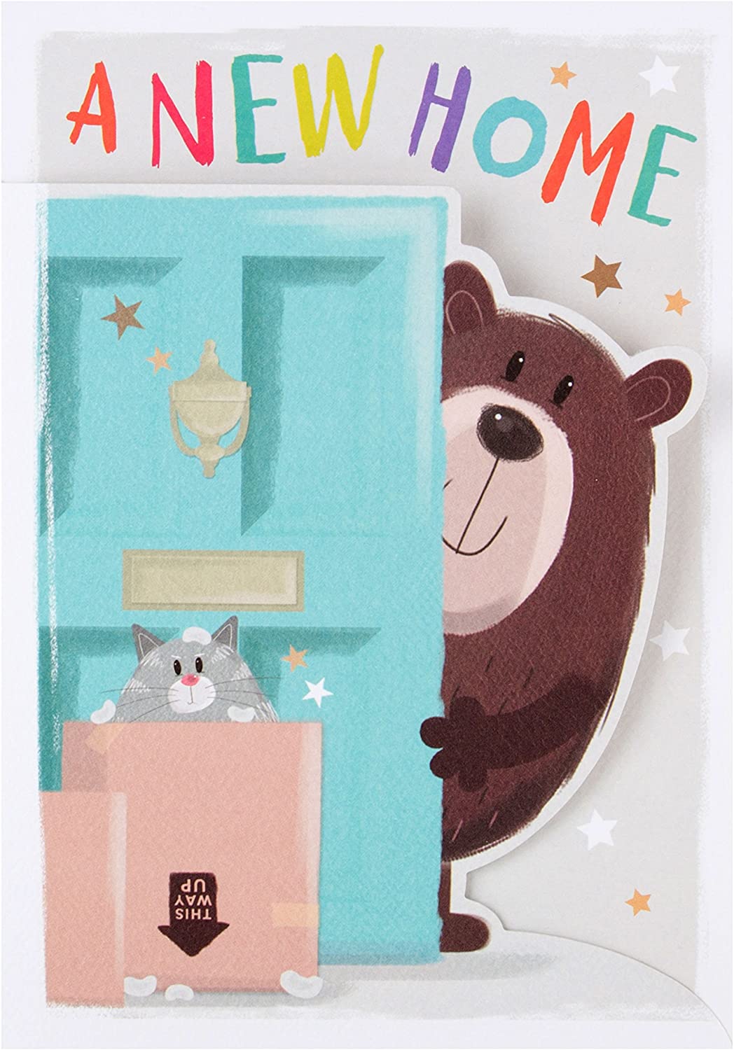 Hallmark New Home Card "Crammed With Happiness" - Medium