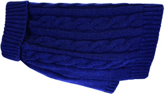 Buster & Beau , Luxury Charlton Cable Knit Dog Jumper - Image 3