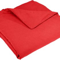 Stof HC24820008 200 X 200 cm 100 Percent Cotton Duvet Cover, RED