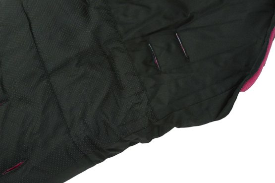 Deluxe Footmuff/Cosy Toes Compatible with Out n About Little Nipper Pushchair Pink - Image 3