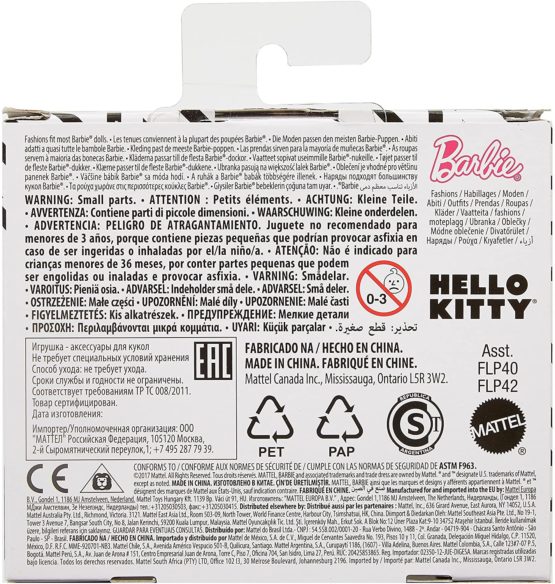 Mattel FLP42 Hellow Kitty Doll Accessories, Multicoloured - Image 4
