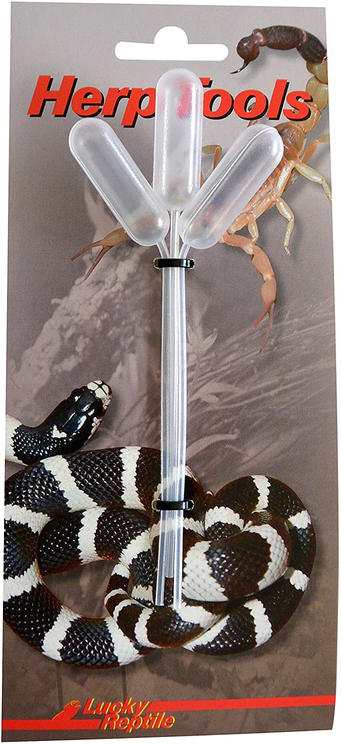 Lucky Reptile PP-3 Plastic Pipettes, 3 Pieces